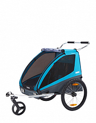 Детский велоприцеп Thule Coaster XT с комплектом для прогулочной коляски