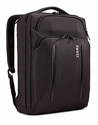 Городской рюкзак-сумка Thule Crossover 2.0 Convertible Laptop Bag 15.6" Black, черный.